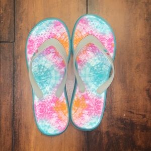 Girls Nike flip flops